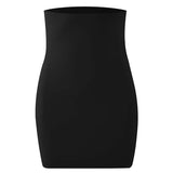 Toning Abdomen Breathable Seamless Body Lift Hip Bodycon Mini Skirt