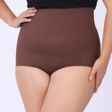 Seamless High Waist Shapewear Briefs Tummy Control Postpartum Shaping Underwear