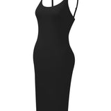 Sexy Seamless Long Suspender Hip-Hugging Dress Tummy Control Under Dress Body Shaper