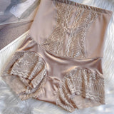 Women's High Waist Seamless Anti-rolling Butt Lifting Tummy Control Postpartum Shaping Panties