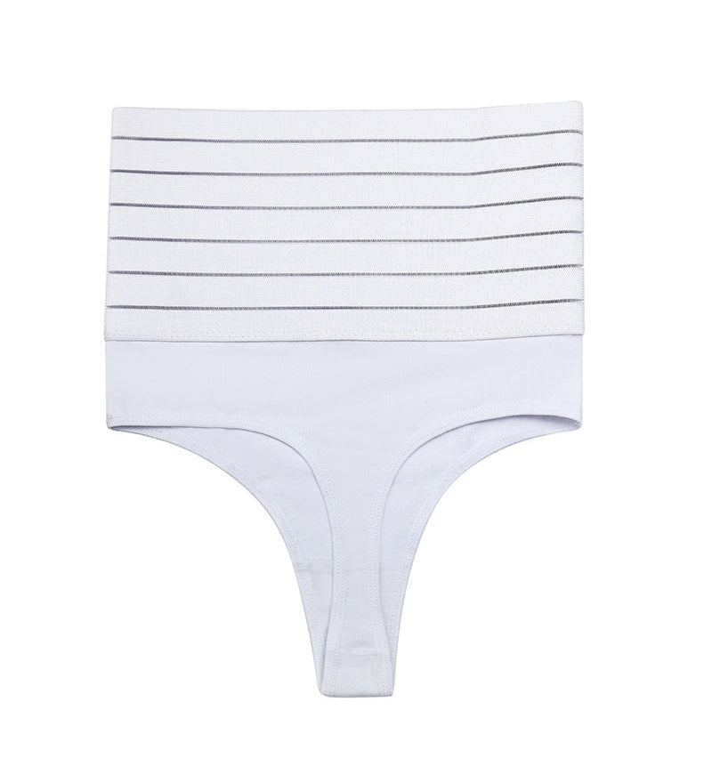 Hollow Breathable High Waist Butt Lift Elastic Seamless Thong Shaping Underwear