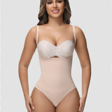 Sorelyne® Seamless Tummy Control Thong Body Shaper High Waisted Girdle Butt Lifter Bodysuit