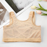 Front Closure Post Surgery Compression Shapewear Bra With Breast Support Belt