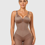 Zipper Tummy Control & Butt Lifter Shapewear Bodysuit