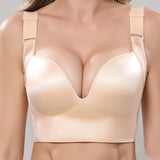 Smooth Seamless Sculpting Uplift Deep Cup  Full Coverage Wireless Shape Bra