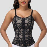 Sorelyne® Girdles Colombianas Waist Trainer Floral Lace Corset Top