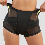 Mesh Tummy Control Butt Lift Smoothing Shaping Shorts With Sponge Pad