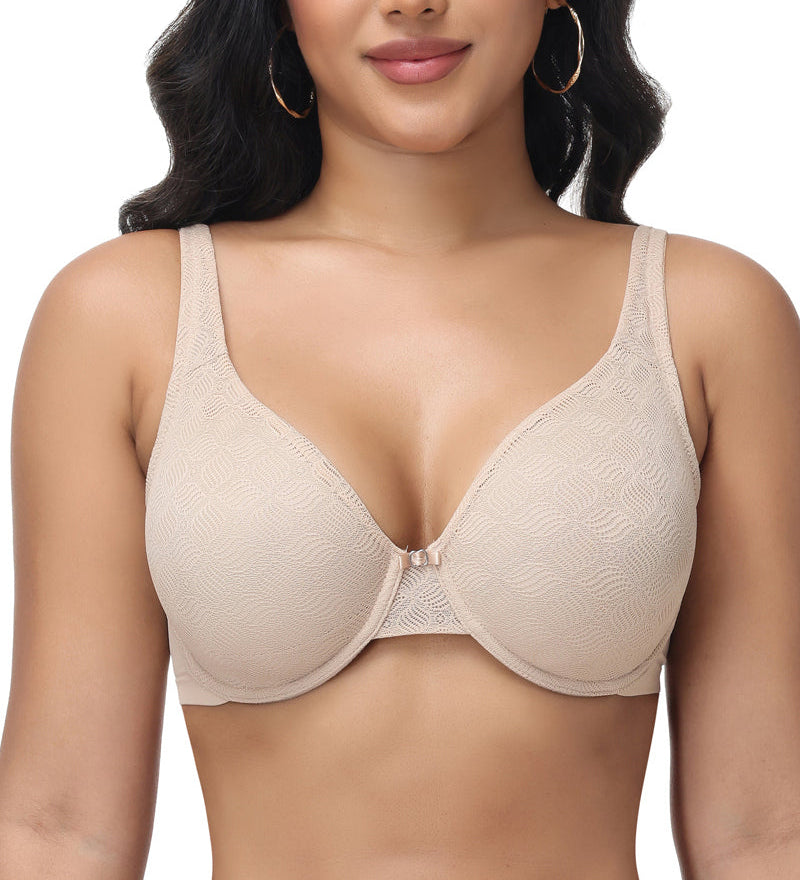 Sorelyne® Full Coverage Underwire Non Padded Lace Bra