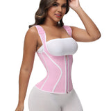 Sorelyne® Women's Double Compression Bone Waist Trainer Tummy Control Postpartum Corset Vest
