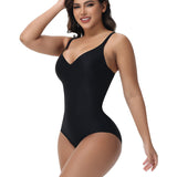 Sorelyne® V Neck Compression Shapewear Snatch Butt Lifting Full Bodysuit (Pre-Sale)