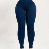 Elasticity Tummy Control High Waist Shaping Butt Lifting Slimming Leggings