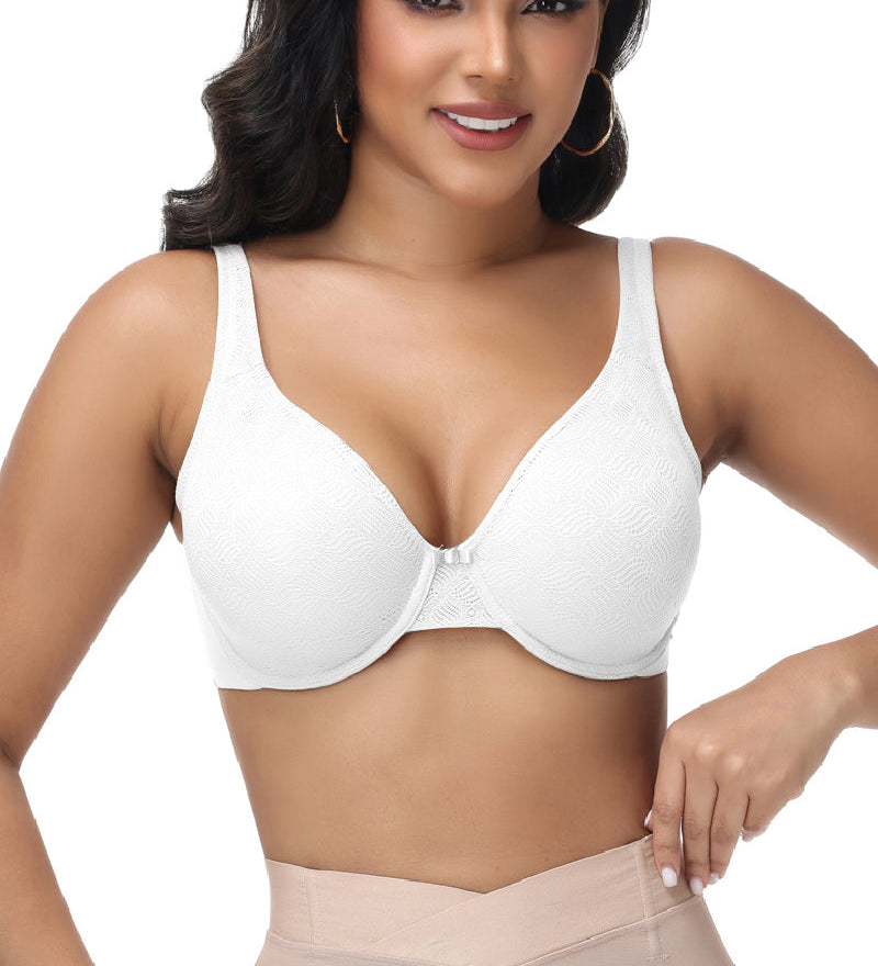 Sorelyne® Full Coverage Underwire Non Padded Lace Bra