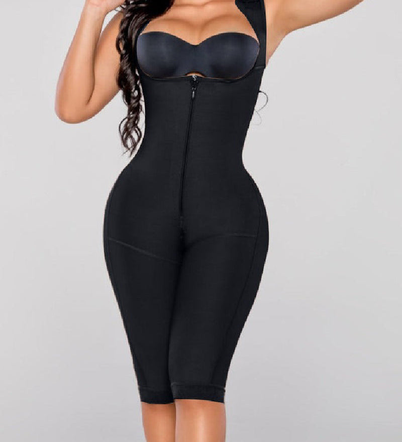 Sorelyne® Girdles Shapewear Bodysuits Open Bust Tummy Control Adjustable Body Shaper with Zipper