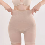 Mesh High Waist Tummy Control Underwear Postpartum Recovery Slimming Shaping Shorts