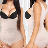 Mesh Seamless Waist Slimmer Corset Butt Shaping Shapewear Bodysuit