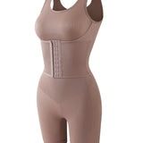2 in 1 Seamless Double Tummy Control Mid Length Bodysuit