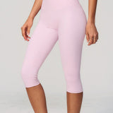 High Waist Tummy Control Butt Lifting Capri Yoga Leggings
