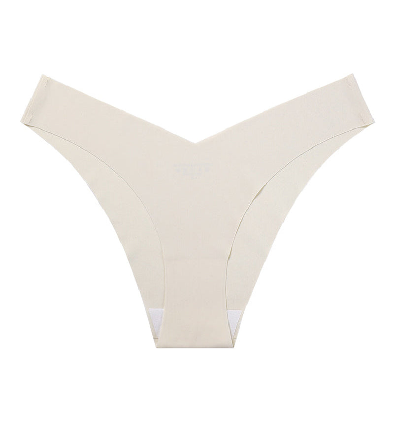 Sexy Ice Silk Low-Rise Panties Seamless Multicolor Briefs Lingerie