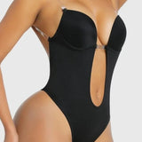 Shapewear Women Plus Size Backless Shapewear Integrated Bra Body Shaper Seamless Open Crotch Shapewear