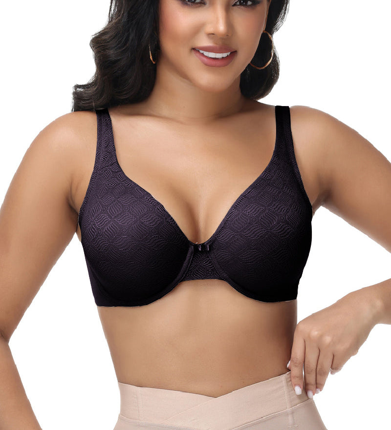 Sorelyne® Full Coverage Underwire Non Padded Lace Bra