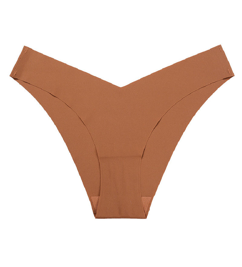 Sexy Ice Silk Low-Rise Panties Seamless Multicolor Briefs Lingerie