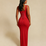 Hourglass Figure Body Shaper The Corset Maxi Dress Two-Piece Set