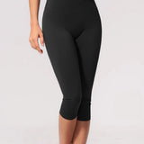 High Waist Tummy Control Butt Lifting Capri Yoga Leggings