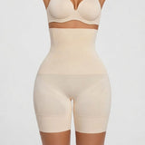 High Waist Wide Waistband Tummy Control Shaping Shorts Seamless Butt Lifter Thigh Shaper