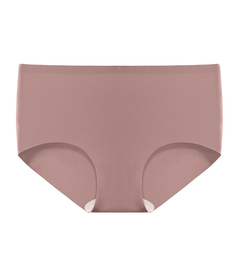 Seamless Mid-waist Stretch Antibacterial Skin-Friendly Underwear
