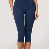 High Waist Tummy Control Butt Lifting Capri Yoga Leggings