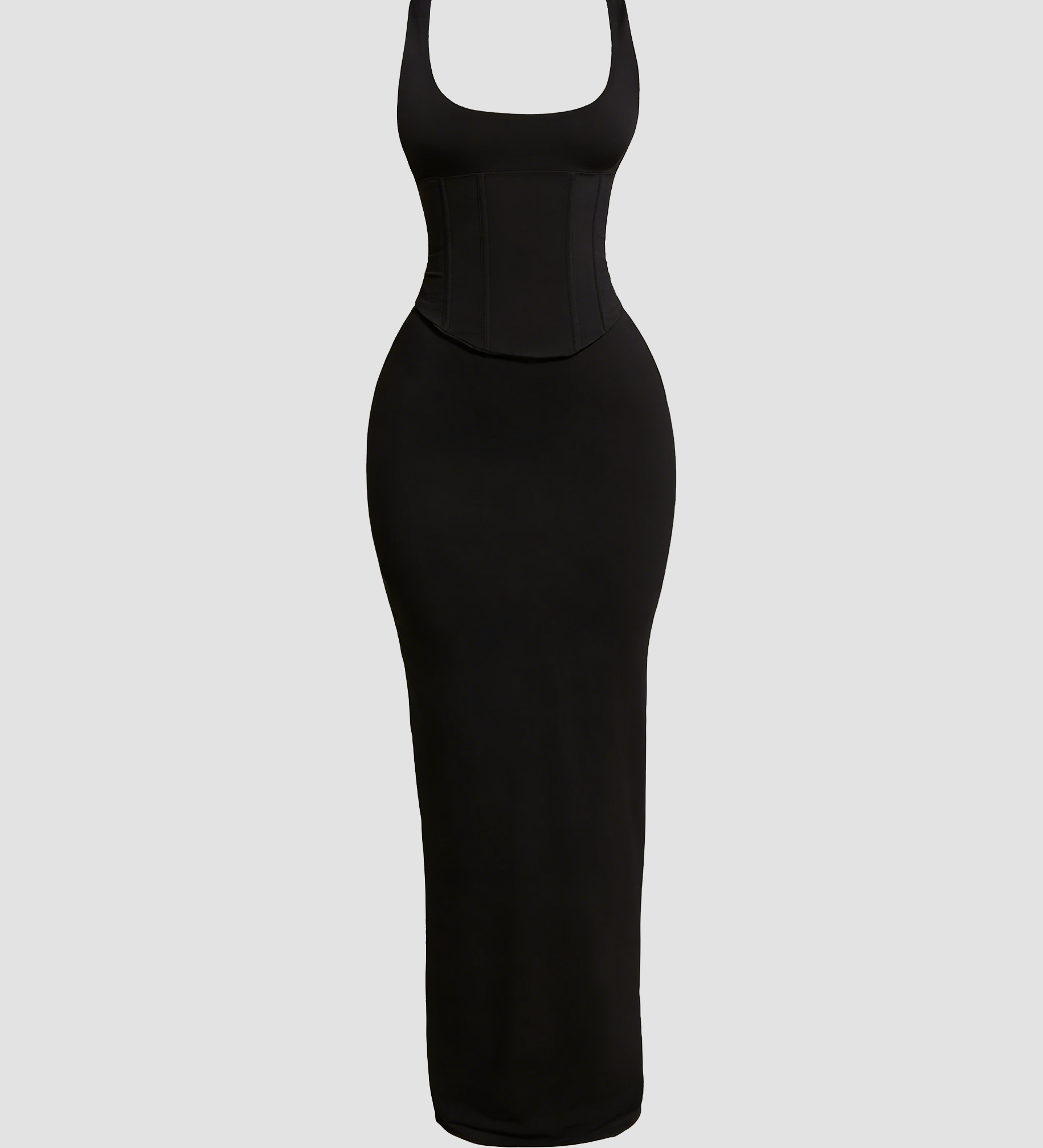 Hourglass Figure Body Shaper The Corset Maxi Dress Two-Piece Set
