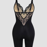 Sorelyne® Lace Plunge Backless Bodysuit Shapewear