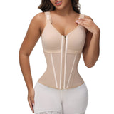 Sorelyne® Girdles Colombianas Zip Front Steel Bone Tummy Control Waist Trainer