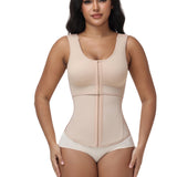 High Compression Corset Tank Top Built-in Bra Waist Trainer