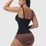 Front Zipper Adjustable Strap Waist Trainer Shapewear Vest