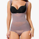 Mesh Seamless Waist Slimmer Corset Butt Shaping Shapewear Bodysuit