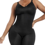 Seamless Tummy Control Shapewear Bodysuit With Built In Bra