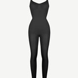 Women's Seamless Breast Support Tummy Control Full Shaping Jumpsuit