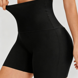 High Waist Seamless Tummy Control Butt Lifting Anti‑Roll Shaping Shorts