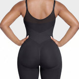V-shaped Tummy Control Shapewear Zip-up Bodysuit