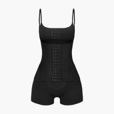 Adjustable Strap Front Hook Tummy Control Butt Lifter Short Shapewear Playsuit