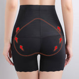 Seamless Breathable Ice Silk High Waist Shaping Shorts