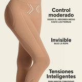 Invisible High Waisted Butt Lifting Capri Shaper Pants
