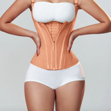 Waist Trainer for Women Body Shaper Corset Vest Tank Top with Steel Bones