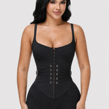 Adjustable Strap Front Hook Hourglass Corset