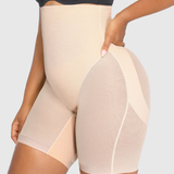 Seamless High-waisted Mid Thigh Butt Lifting Shaping Shorts