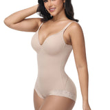 Sorelyne® Lace Trimmed Built In Bra Tummy Tuck Shapewear Bodysuit