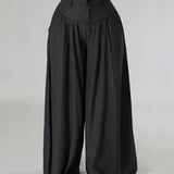 Trendy Casual High Waisted Wide Leg Jeans for Women