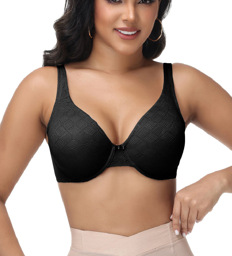 Sorelyne® Full Coverage Underwire Non Padded Lace Bra