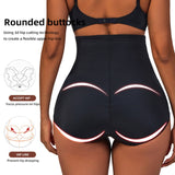 High Waist Compression Mesh Patchwork Tummy Control Panties